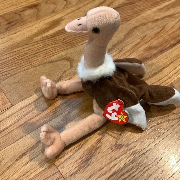 Ty Beanie Baby “Stretch” The Ostrich|Retired| September 21,1997 - Picture 2 of 6
